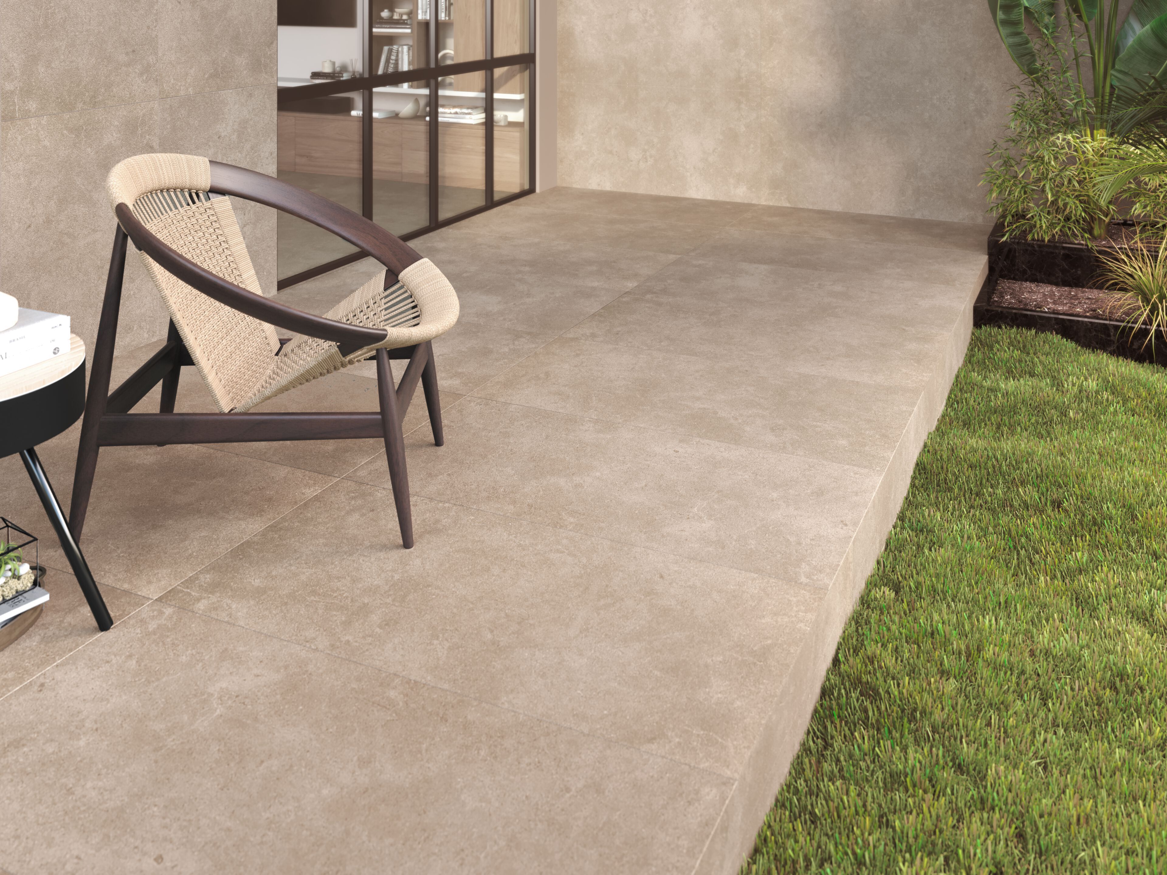 Пол / облицовка керамогранита для внутреннего и наружного применения с эффектом цемента Kaleseramik плиты ARCH-00059152 - Вид №3