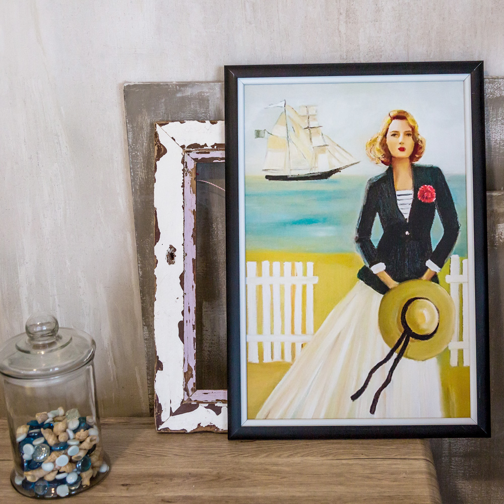 896519310_1818 Арт-постер "Соломенная шляпка" Object Desire  - Вид №1