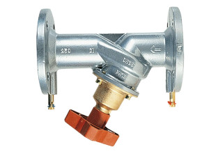 Калибровочный и балансировочный клапан с фланцевыми соединениями