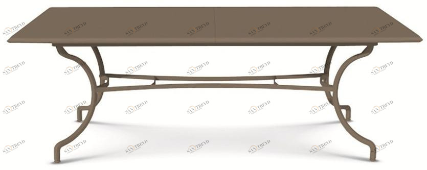 Ethimo Прямоугольный садовый стол из стали Elisir sun-id-1378096