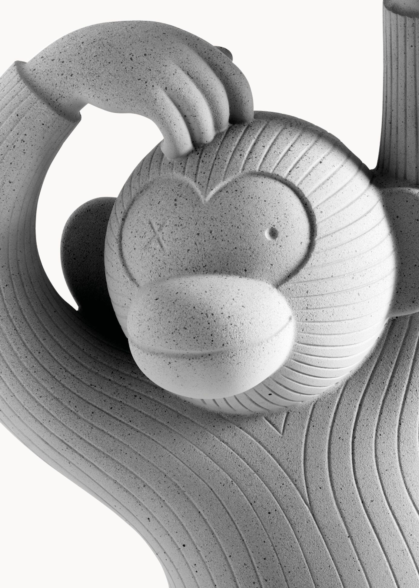 Бетонный круглый низкий журнальный столик BD Barcelona MONKEY ARCH-00134648 - Вид №28