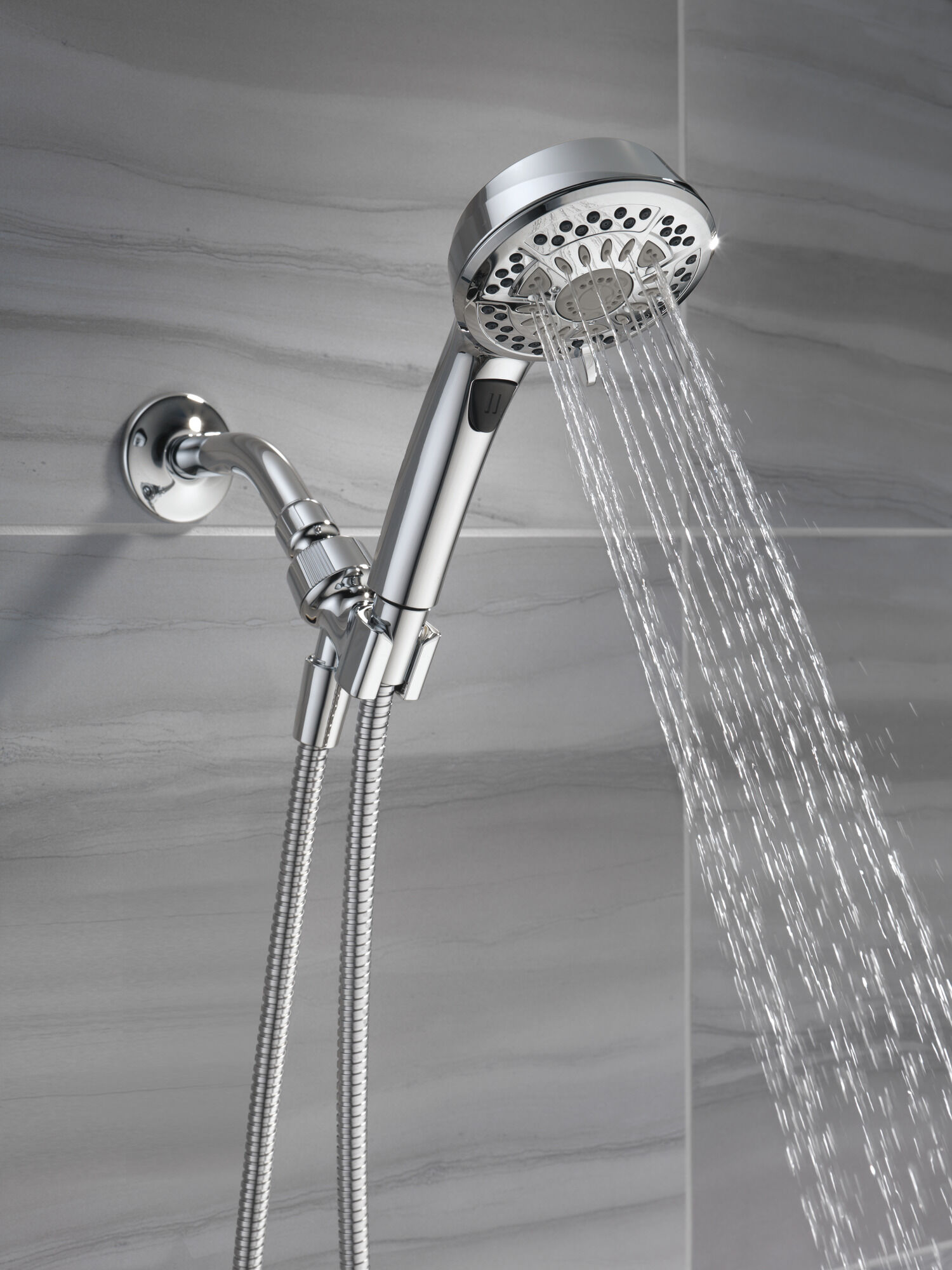 75601 7 Настройка ручного душа Delta Faucet Universal Showering Хром  - Вид №8