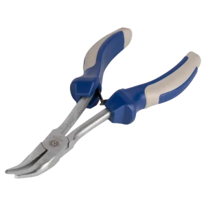 Длинногубцы изогнутые КОБАЛЬТ для точных работ в труднодоступных местах 89373958