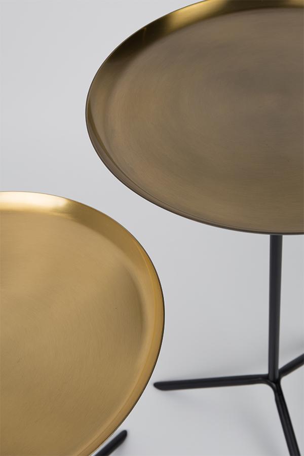 Набор столиков Trip золотой Zuiver 2300108 - Вид №3