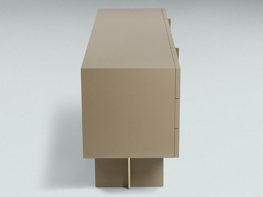 Paolo Castelli Лакированный комод из мдф и воловьей кожи Fine sun-id-1397979 - Вид №3