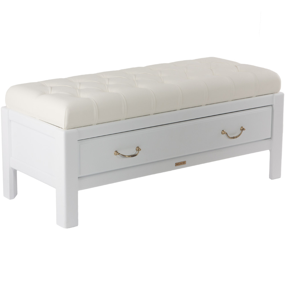 18027 Банкетка Лотос 3 Айвори Айс BOGACHO 4627145746042