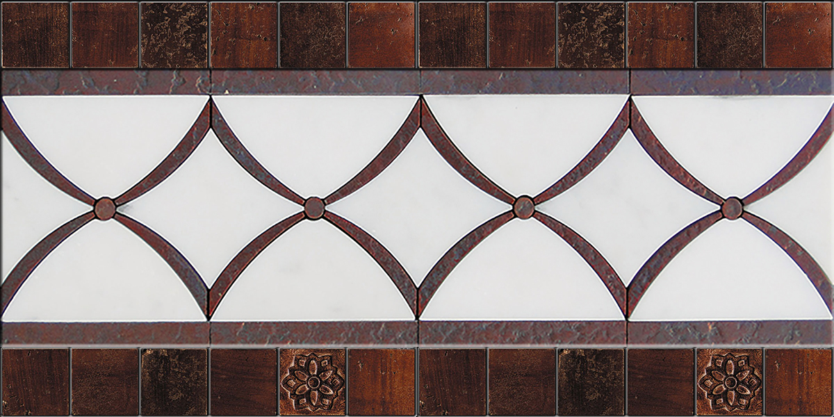 БОРДЮР ИЗ МРАМОРА FS-5 SKALINI ORNAMENTAL FS5 - Вид №1