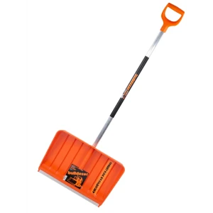 Лопата для уборки снега Bulldozer 56x152 см полипропилен с черенком