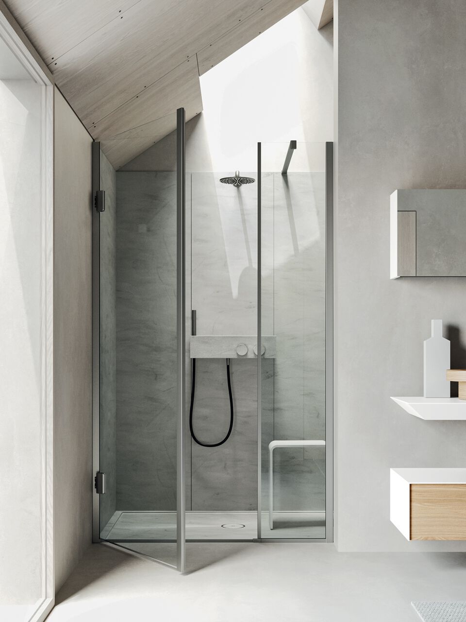 Полка с смесителями для душа Rexa уникальный ARCH-00073782 - Вид №2