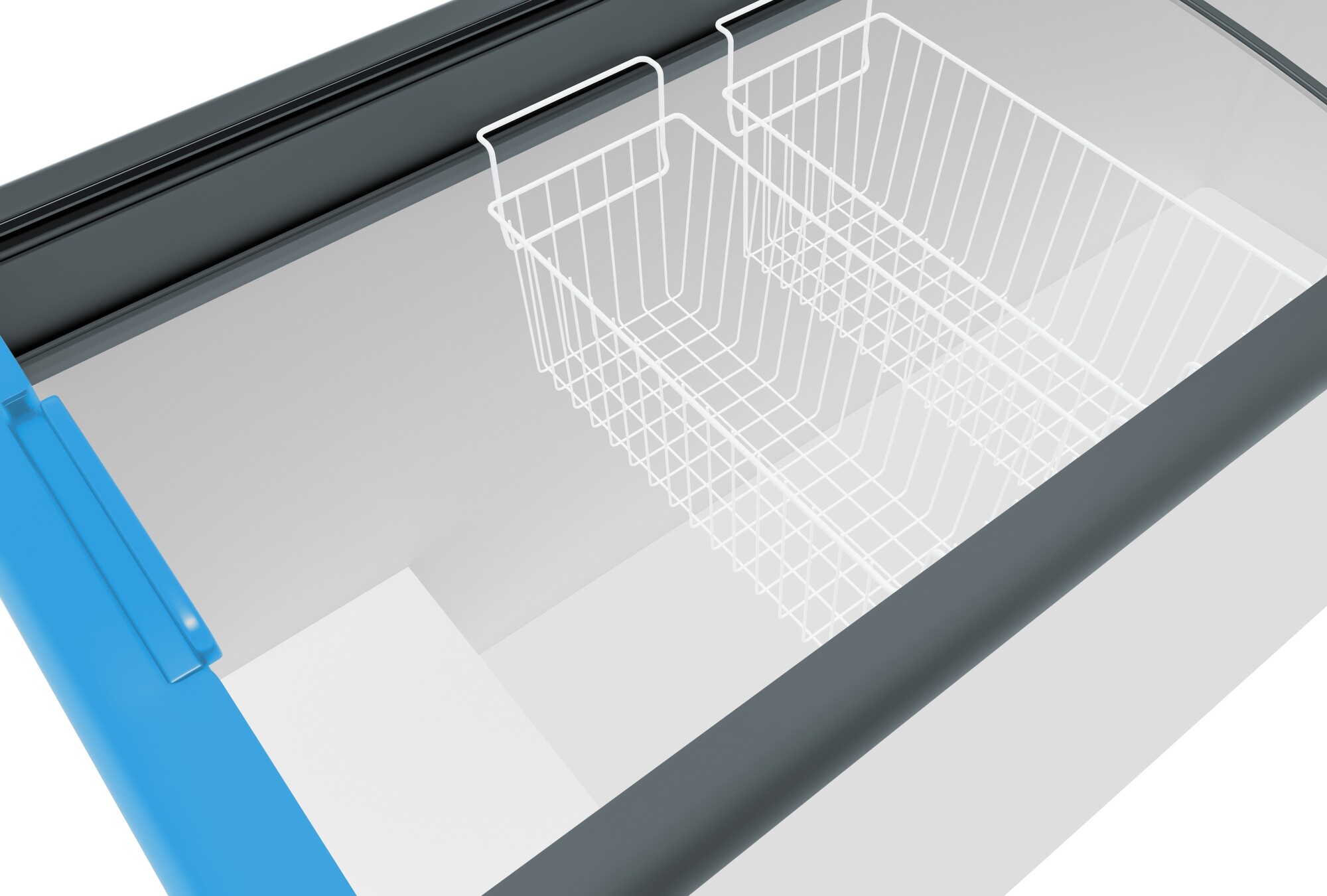 1229594 Морозильный ларь Frostor Gellar FG 500 E белый, синий STDN-0041301 - Вид №2