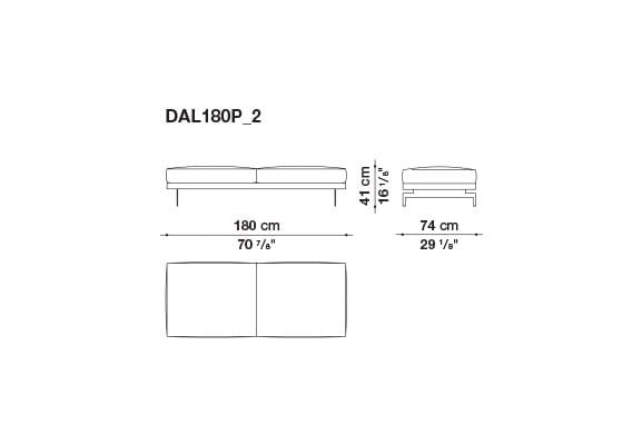 3-местный тканевый диван B&B Italia док ARCH-00033457 - Вид №194