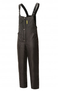 65019 Полукомбинезон зимний влагозащитный черный  Зимняя спецодежда  размер 48-50/170-176