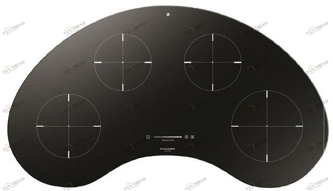 Fulgor Milano Индукционная стеклокерамическая плита sun-id-1472638