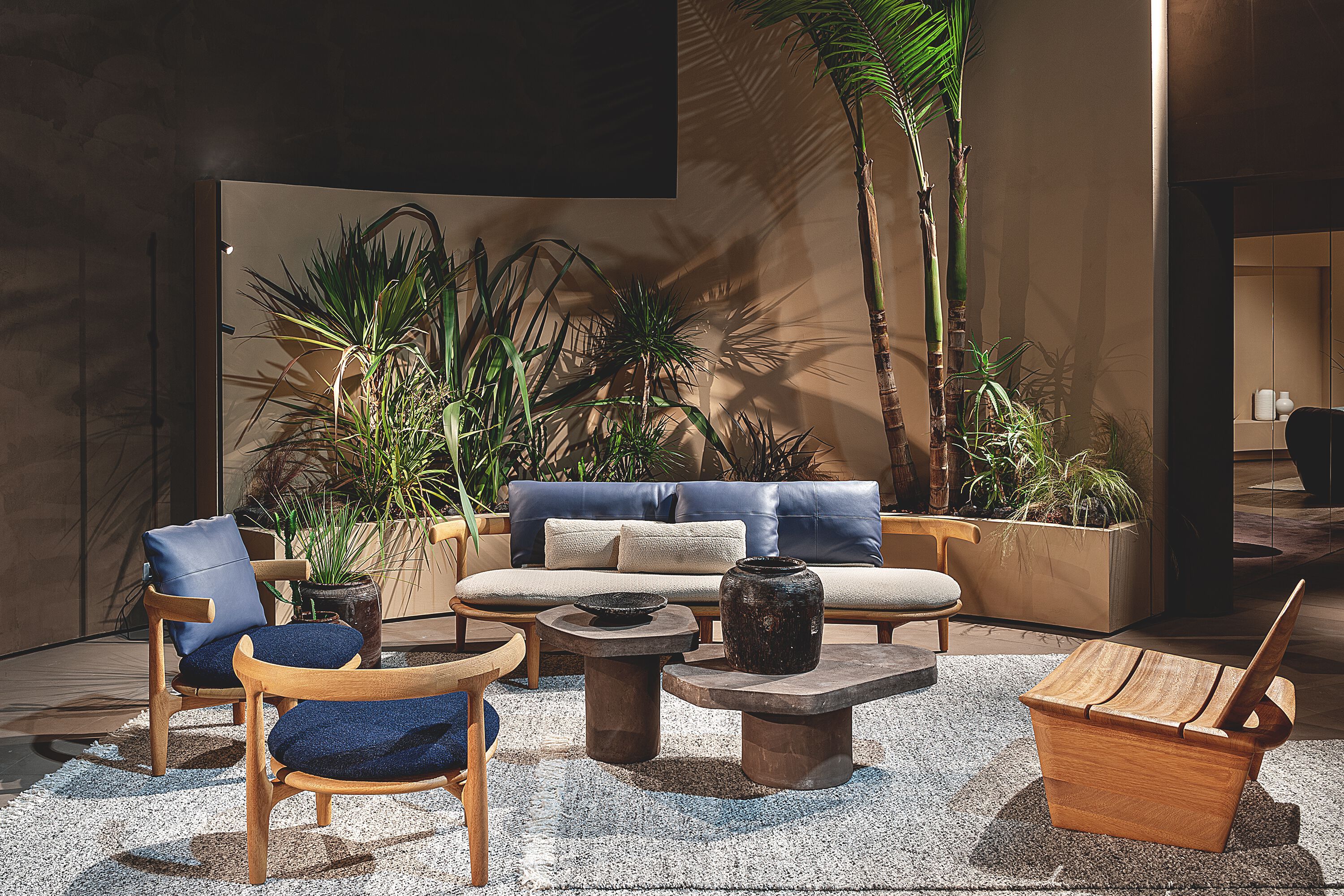 Рециркулированный прямоугольный ковер любимчика Baxter SALINAS ARCH-00032642 - Вид №2