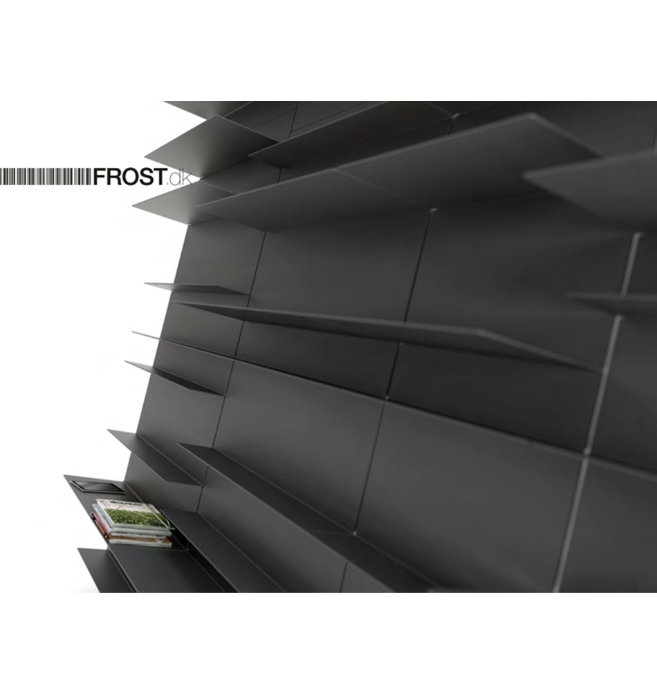 FROST Полка 4027 25x30x60cм » чёрная Алюминий Черный U4027-B  - Вид №1