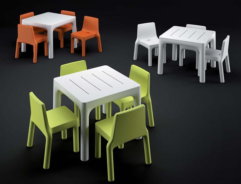 Plust Квадратный стол из полиэтилена Simple sun-id-1479065 - Вид №2