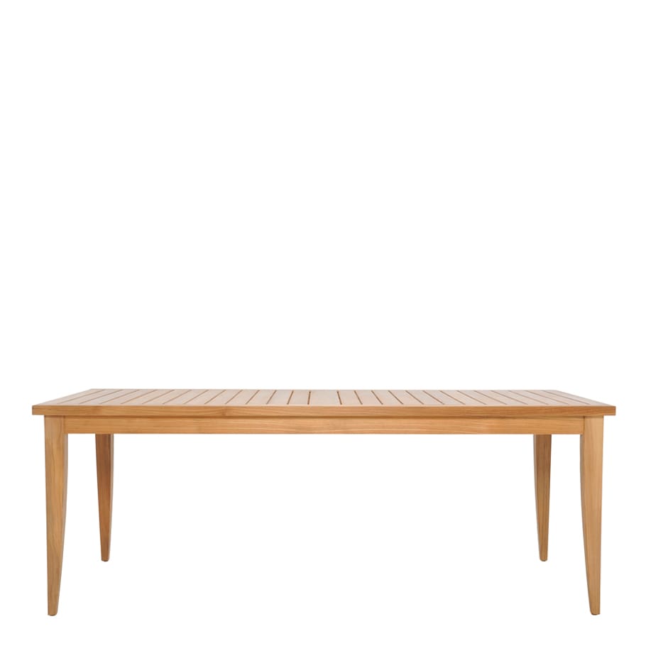 Прямоугольный обеденный стол из тикового дерева JANUS et Cie Relais ARCH-00065065 - Вид №4