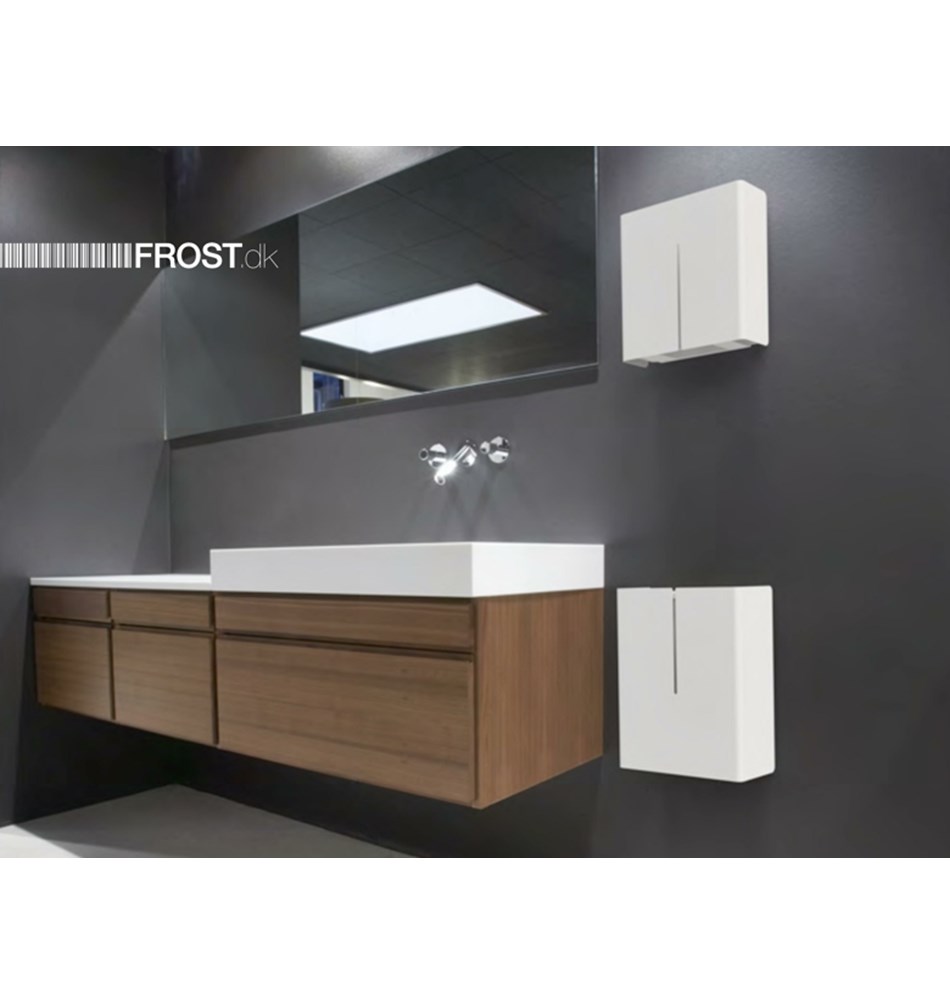 FROST Корзина для бумаги » белый Нержавеющая сталь Белый N1945-W  - Вид №1