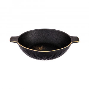 42-379 Посуда фарфоровая СОТЕЙНИК ДЛЯ ЗАПЕКАНИЯ BRONCO "MIDNIGHT GOLD" Lefard