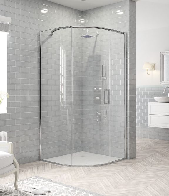 Душевой уголок AR81Q900 L or R Merlyn Arysto Хромированный  - Вид №2