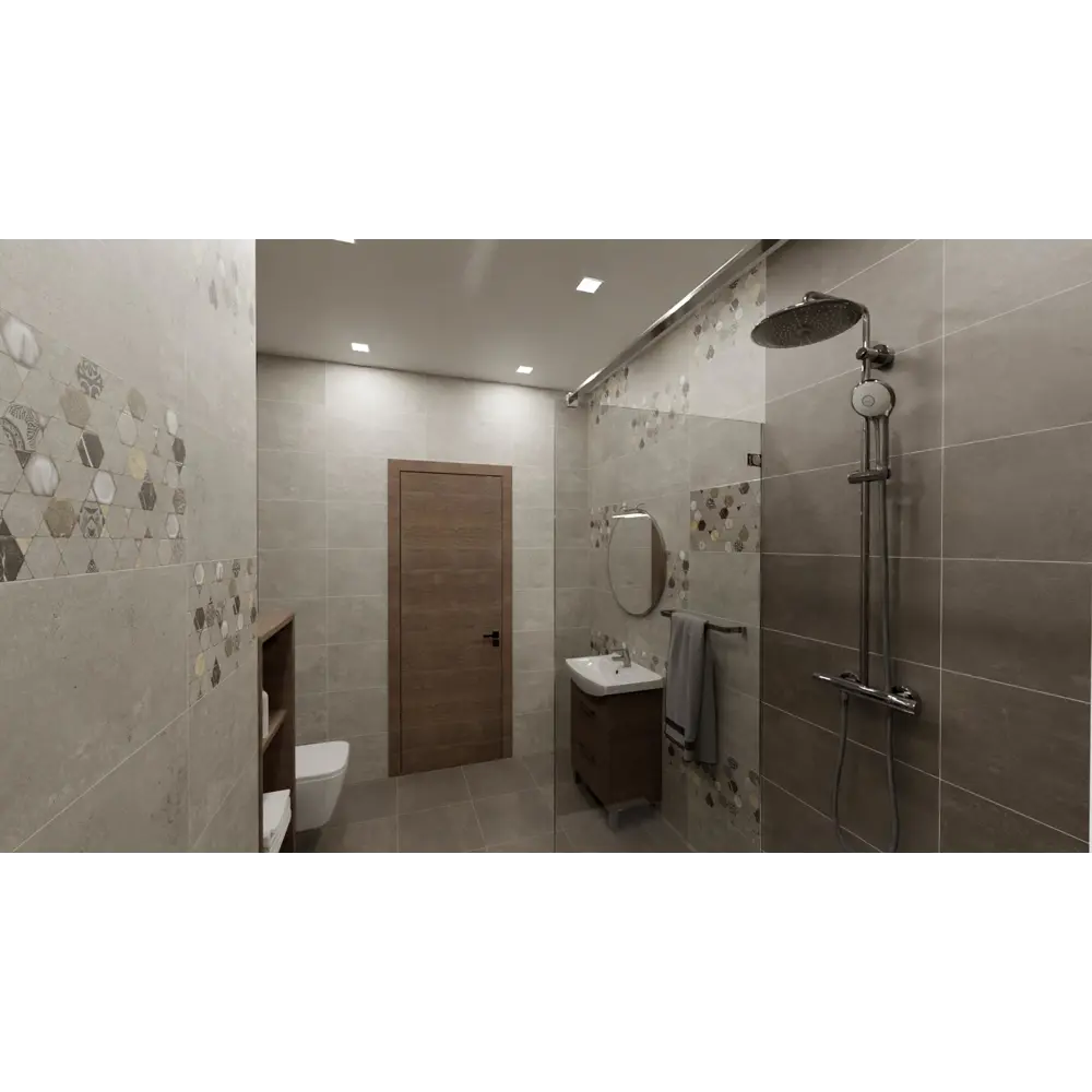 Плитка напольная Lounge Dark 41.8x41.8 см 1.4 м² цвет серый 84299775 STLM-2024860 Santreyd - Вид №4