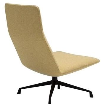 Andreu World Кресло поворотное с высокой спинкой Capri lounge Bu1692 - Вид №1