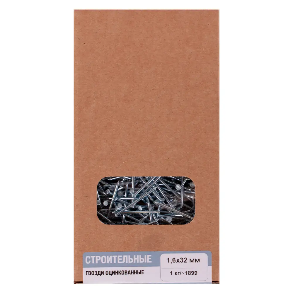 Гвозди строительные Santreyd 1.6x32 мм оцинкованные 1 кг 89387508 STLM-1479720 - Вид №1
