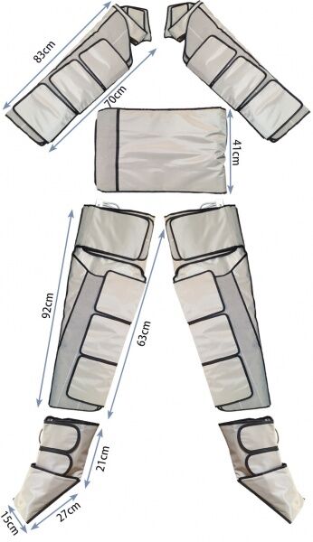 52685 Аппарат для прессотерапии 36 камер, ИК прогрева и миостимуляции MAHINGA SalonArt  - Вид №3