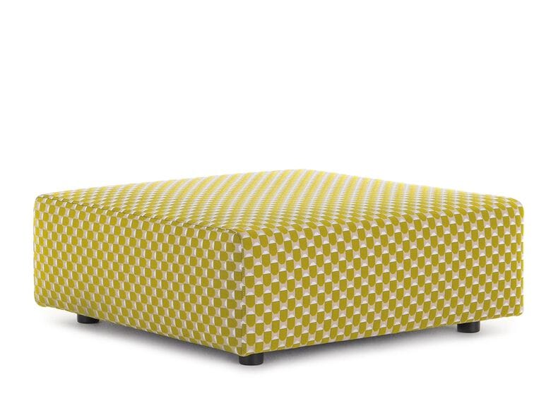 Ткань съемный квадратный садовый пуфик Kartell Plastics ARCH-00094094 - Вид №8