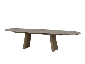 Технический керамический выдвижной овальный стол