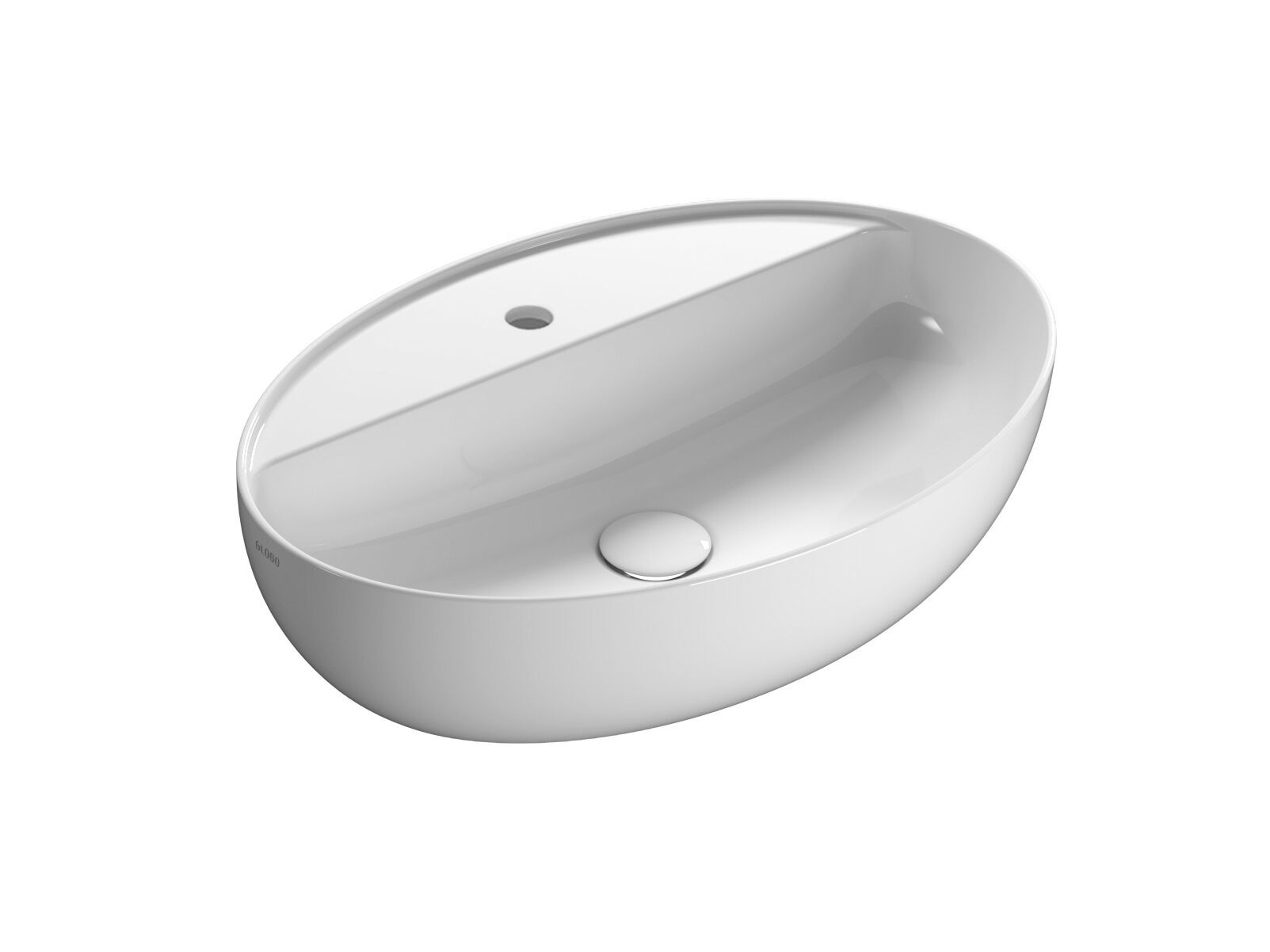 Керамическая овальная столешница Ceramica Globo разнорабочие ARCH-00105020