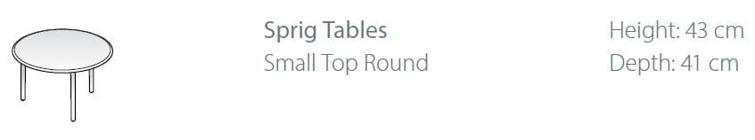 Круглый журнальный столик из массива дуба Haworth Openest ARCH-00058327 - Вид №6