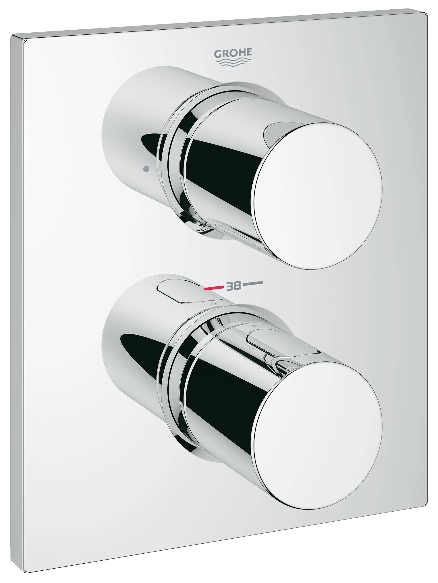 27618000 Внешняя часть термостатического смесителя для ванны Grohe Grohtherm F хром