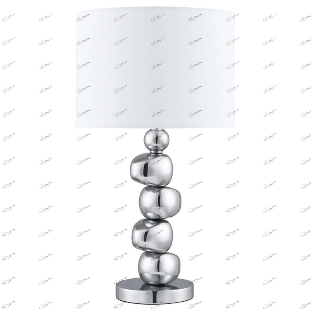 Настольная лампа Arte Lamp Chic A4610LT-1CC ARTE LAMP ИНТЕРЬЕРНЫЕ 080108 Белый;хром 