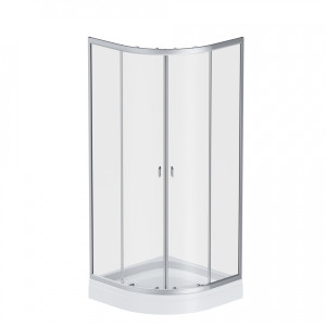 W88G-205-080MT Twin Slide Душевое ограждение без поддона 80x80 AM.PM X-Joy