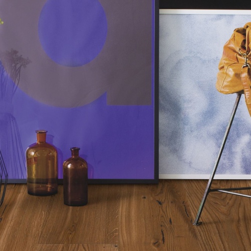 Инженерная доска Boen Chalet Antique Дуб Натур (Гладкая) 2000-4000х350 мм 2100430026 - Вид №4