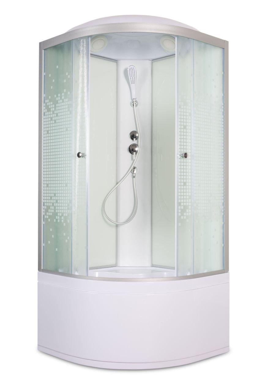 А102 R с гидромассажем Душевая кабина DETO Серия А L 910 стандартная