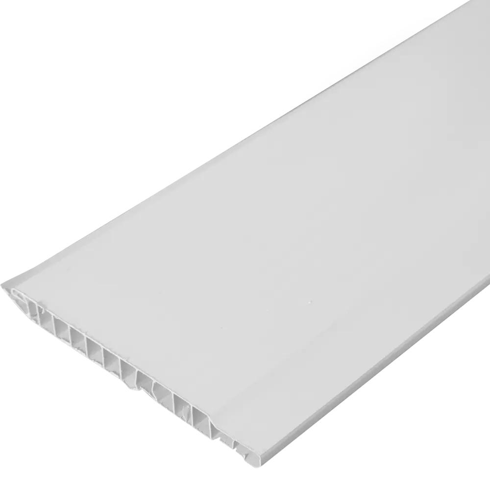 РСП Вагонка ПВХ белая для стен и потолков 3000x100 мм 17164298 STLM-0007603
