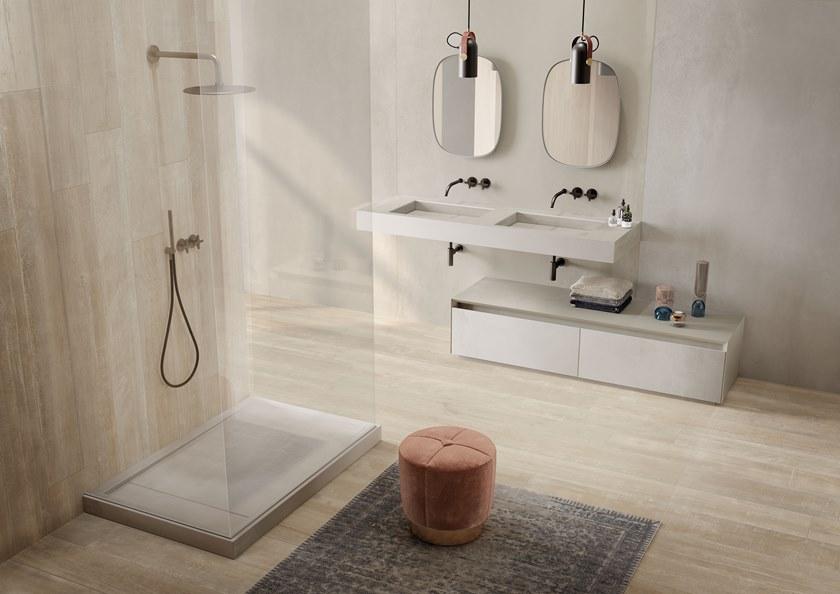 Italgraniti Напольный шкаф для ванной из керамогранита с ящиками Italgranitilive Dloft00001 - Вид №1