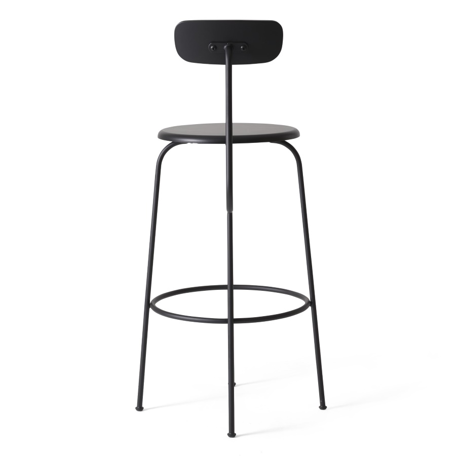 9400530 MENU Барный стул Afteroom МДФ, окрашенный в черный цвет  - Вид №6