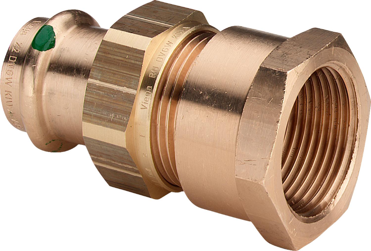 Viega Соединительный элемент резьбовой разъемный Sanpress 2262 (293024) 293 024