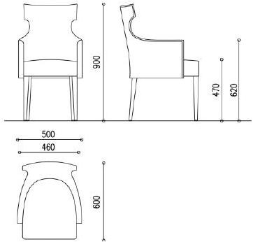 COLLI CASA Мягкое кресло с подлокотниками Veneziana sun-id-1383657 - Вид №11