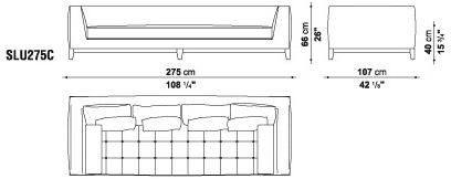 Maxalto Диван из ткани Lutetia sun-id-1405942 - Вид №4