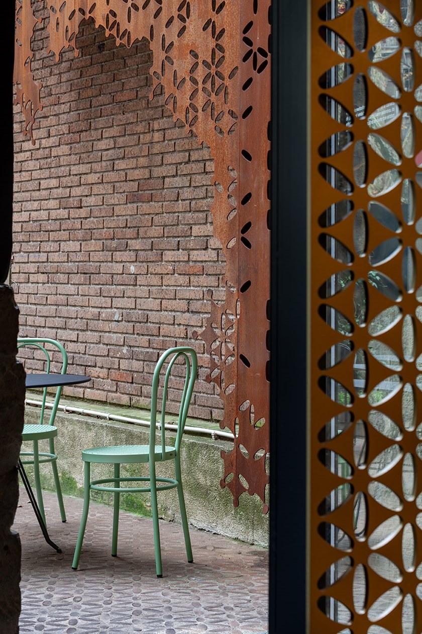 iSimar Садовый стул из стали Puerto 8086 - Вид №1