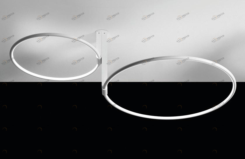 EGOLUCE Светодиодный потолочный светильник Lancia tonda 5602-05 