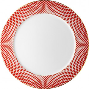 10640618 Rosenthal Тарелка подстановочная Rosenthal Францис Карро Руж 33см, фарфор Фарфор