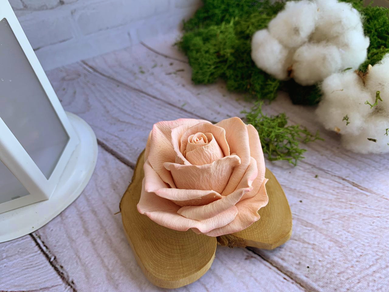 10752 Форма "Роза Ева S" силикон HobbyPage 