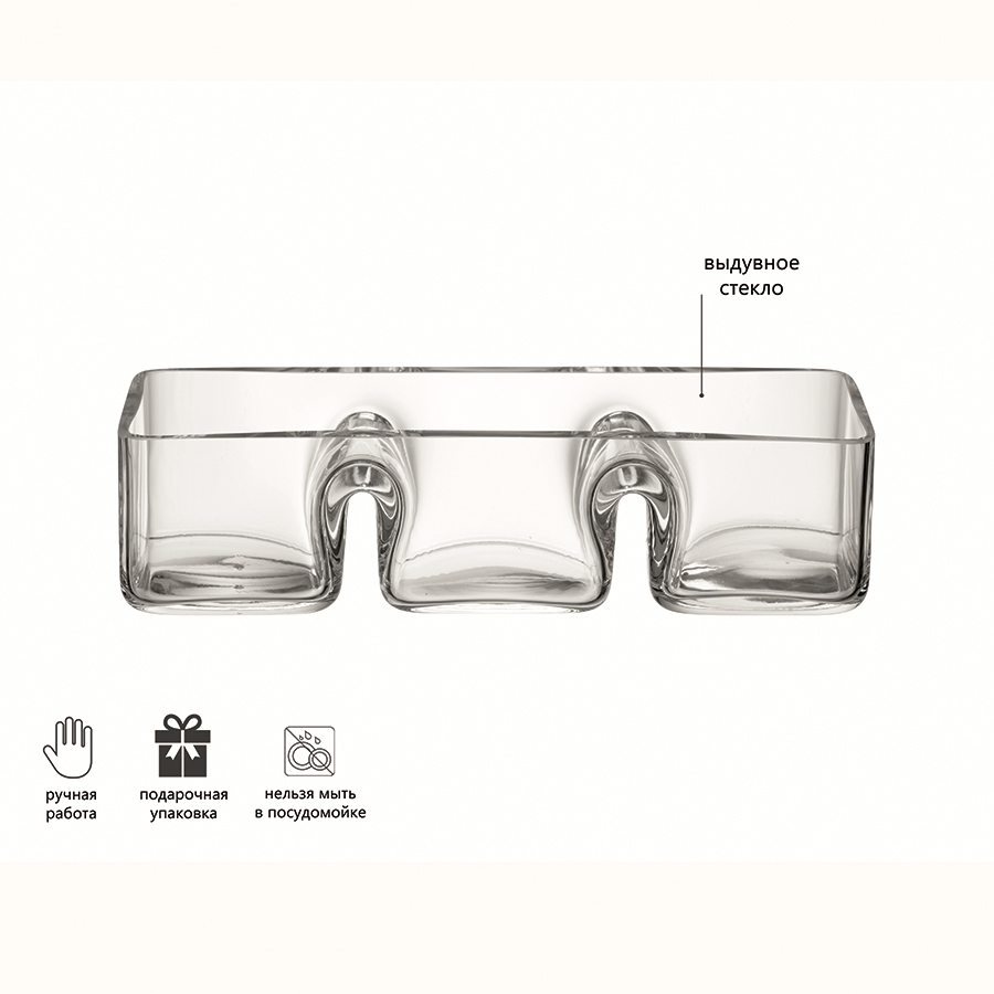 G687-30-301 Менажница serve, 7х30х11 см LSA International  - Вид №7