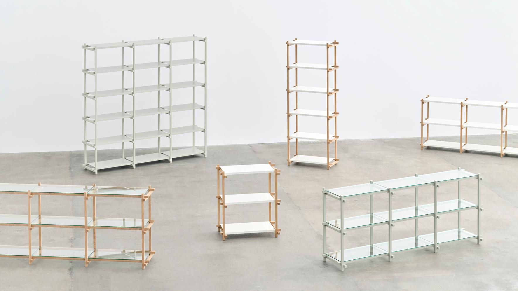 Деревянный книжный шкаф Hay Woody ARCH-00147534 - Вид №8