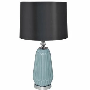 Лампа настольная плафон серый 40*66 22-87819 GARDA DECOR ВАЗА 131990 Голубой;черный